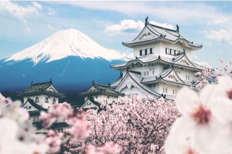 Temple in Japan for private school teachers with teaching jobs in Japan to visit and explore